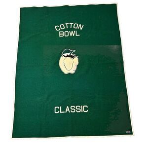Cotton Bowl Classic Pendleton Wool Blanket Vintage Football‎